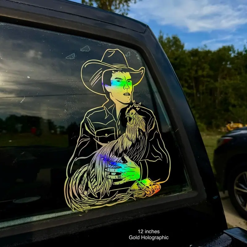 Chalino Sanchez Decal Sticker , Outdoor Vinyl, 4 Sizes Available, 7+ Years Lasting - Step-by-Step Instructions Included - Easy Apply