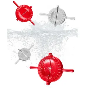 Multifunctional Kitchen Dumpling Maker Set – Manual Dumpling Mold, Skin Press, Sealer &  dough Cutter for Easy Pinch Making