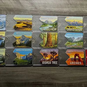 National Park Pass Sleeve - Pacific & Mountain Parks Art Collection (NEW DESIGNS: Glacier + Hawaii)