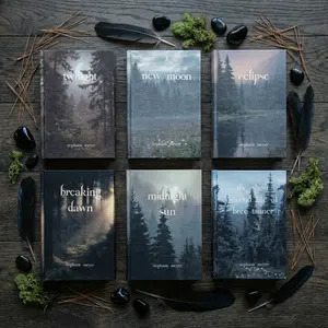 Twilight Complete Series Rebind - Moody Forest Aesthetic Collector Edition