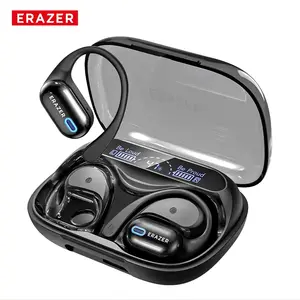 ERAZER XP18 3000mAh Power Bank Earbuds, Can Charge Phone, Open Ear OWS Over Ear Hook Headphones, Wireless Bluetooth 6.0 Sports Earphones, IPX5 Waterproof, HD Call, Compatible with Android & iOS