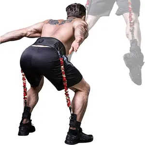 Vertical Jump Trainer for Volleyball Basketball  Gym, Jump Machine Resistance Bands, Easy to Carry, Adjustable Jump  Equipment