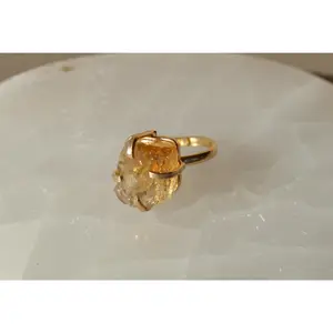 Citrine Gem Ring