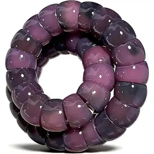 BloomWish S Fidget Bracelet Natural Bodhi Seeds Beaded Bracelets Zen Fidget Stretch Bracelets Alleviate Anxiety Stress Protection Healing Bodhi Jewelry Gifts for Women