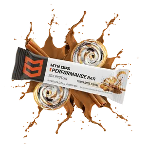 MTN OPS Performance Protein Bars - 20g Whey Protein, 20g Whey Protein Concentrate & Collagen, Low Sugar, Gluten-Free, Adventure-Ready Protein Snack