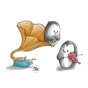 Pringle's Serenade - Art Print