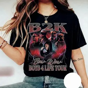 B2K Bow Wow Boys 4 Life Tour Shirt, Vintage 90s Rap Tee Style, B2K Shirt KE9