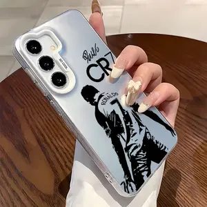 The seventh star player Pattern Acrylic TPU mobile phone case for Samsung Galaxy S25 S24 S23 S22 PLUS ULTRA FE camera full protector fashion high quality design fingerprint resistant gift anti drop durable