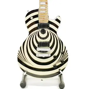 Miniature BLACK LABEL SOCIETY ZAKK WYLDE Vertigo Guitar with Free Stand GIFT
