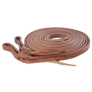 1/2" x 8ft Harness leather split reins