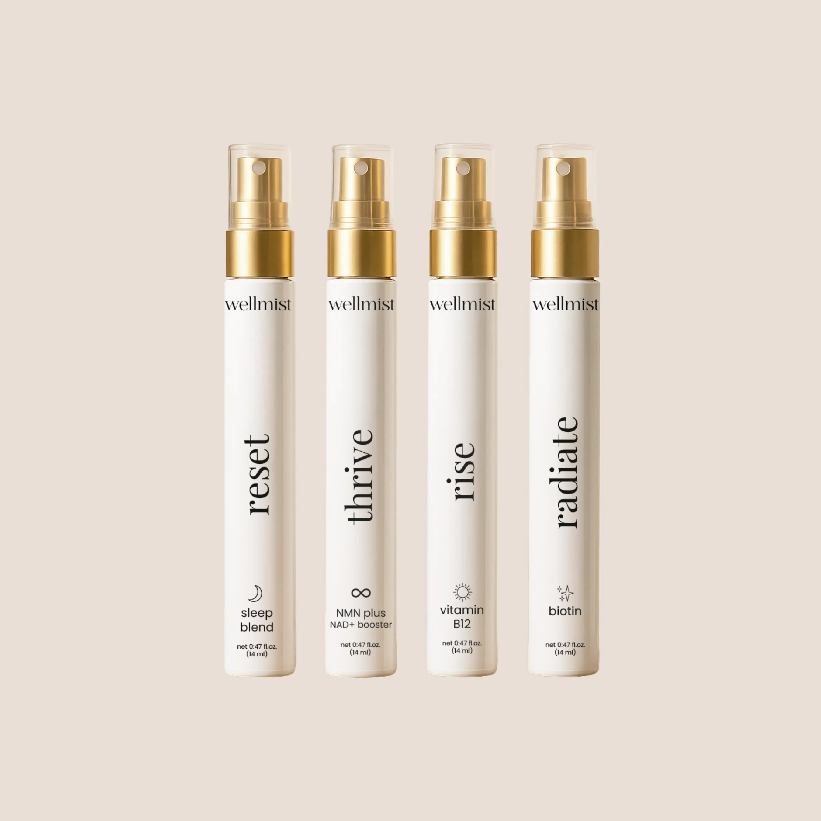 Ritual Collection Vitamin Wellness Supplement Sprays - Full Set of 4 Ritual Collection Vitamin Wellness Supplement Sprays - Full Set of 4