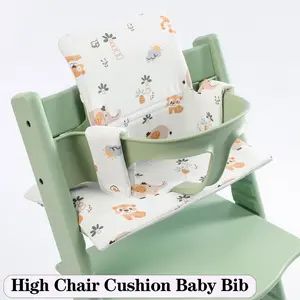 High Chair Cushion, High Chair Pad/Seat Cushion/Baby High Chair Pad, Soft and Comfortable, Waterproof Compatible Cushion Set - Easy to Clean, Lightweight and Breathable, Ensures Baby's Comfort