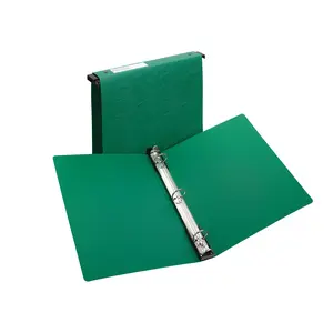 Avery Hanging Storage 3 Ring Binder, 1" Round Rings, 1 Green Binder (14802)