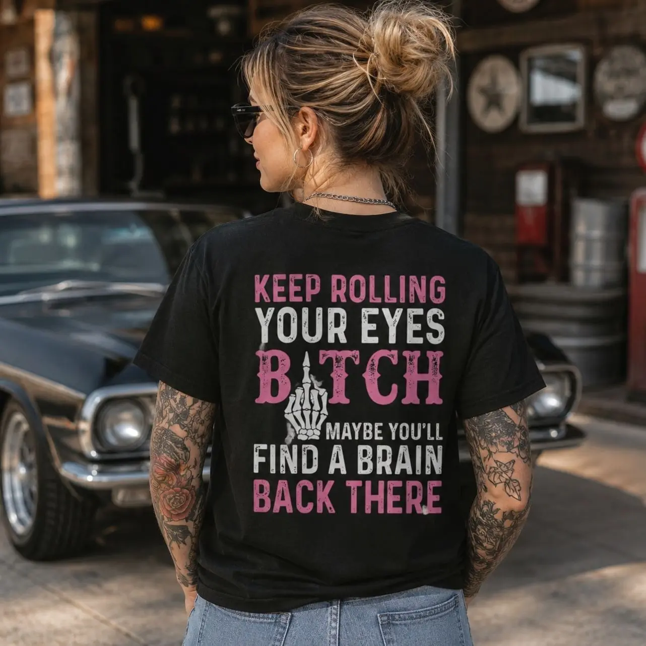 Keep Rolling Your Eyes Btch Shirt