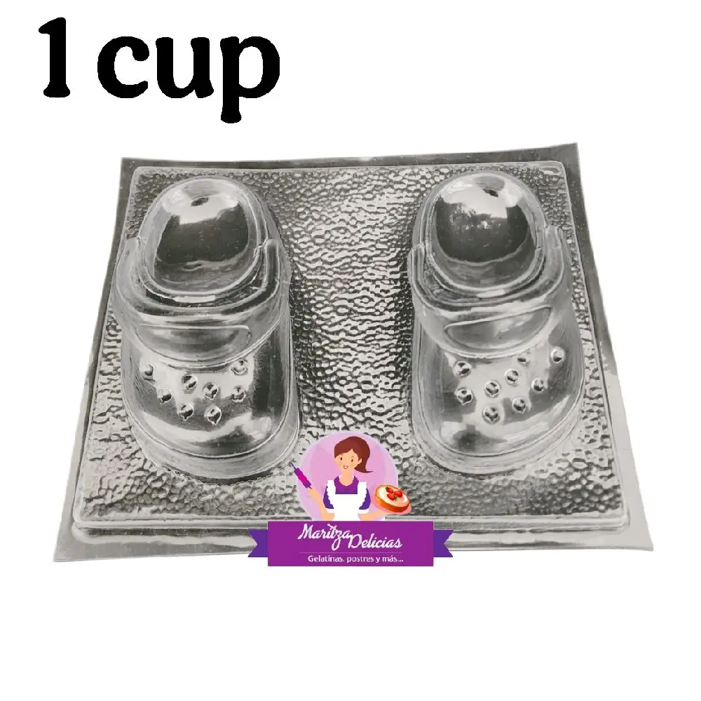 Kid Sandals Jello Mold / Bebé Chanclas Molde Gelatina