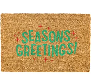 Seasons Greetings doormat, Christmas Door mat, Welcome Mat, Funny Door mat, Holiday Doormat, Christmas Decor, Christmas Decorations
