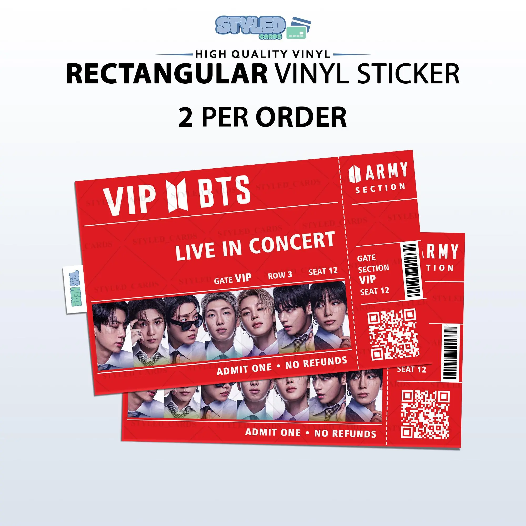 red vip pass small chip