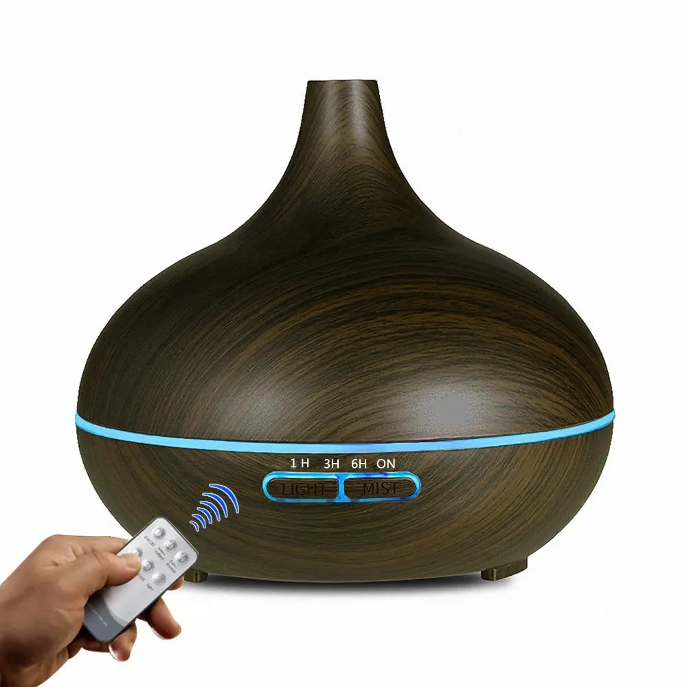 Remote Control Home Air Humidifier, Aromatherapy Essential Oil Diffuser, Large Capacity Electric Ultrasonic Aroma Diffuser,550ml air purifier