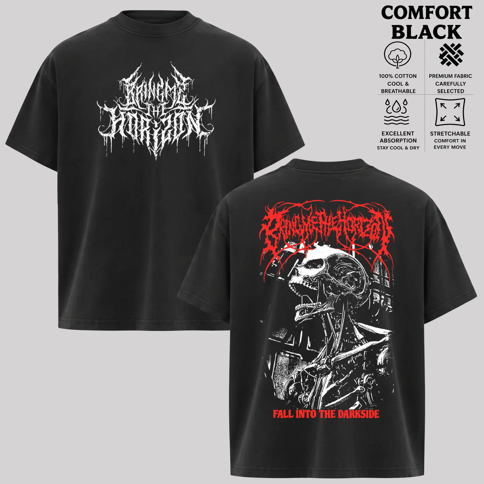 Vintage Bring Me The Horizon Eye T-shirt & Hoodie, BMTH shirt, Rock band T-shirt, Graphic band tee, Alternative rock T-shirt, Band merch T-shirt, Concert tour shirt, Music fan shirt, Heavy metal T-shirt,Music fan shirt.