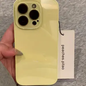 Summer Ice Solid Color Macaron Glass Case Comes with Lens Film Suitable for iPhone 17/16/14/13/12/11/Promax Men's and Women's Simple Protective Case Accessories