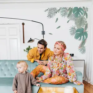 Mr. Kate Hand-Drawn Palm Peel And Stick Wall Decals