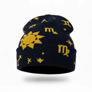 Astrology Beanie – Soft Knit Zodiac Hat for Celestial Style