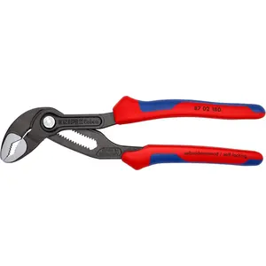 8702180   7 1/4-Inch Cobra Pliers - Comfort Grip