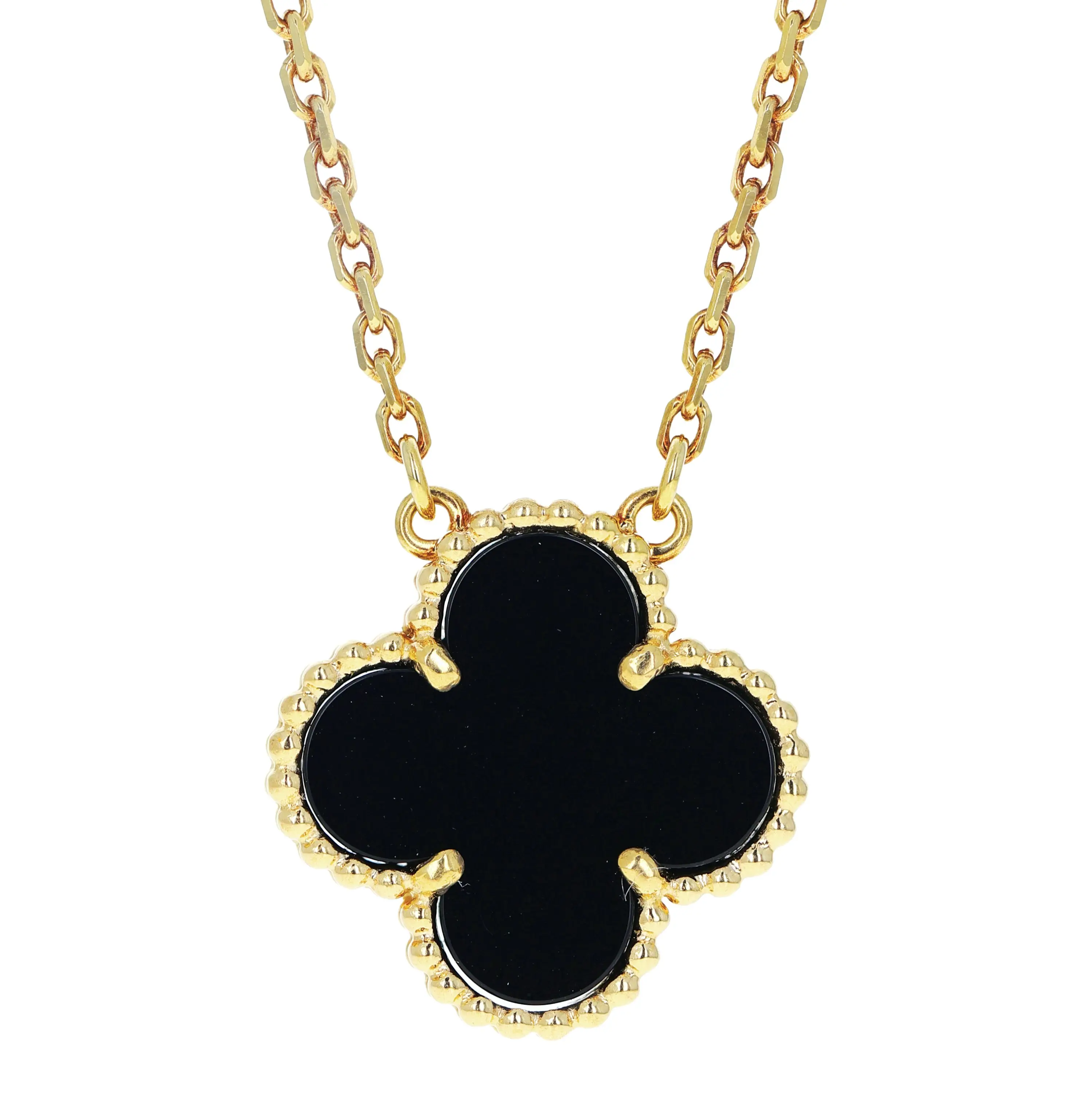 Pre-owned Van Cleef & Arpels Vintage Alhambra Pendant Necklace