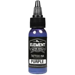 Purple Tattoo Ink 1oz Bottle by Element Tattoo Suppy