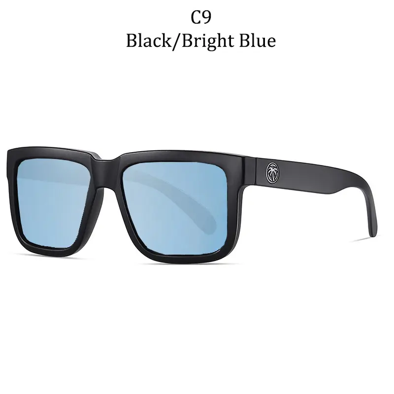 Black Frame, Light Blue Lenses