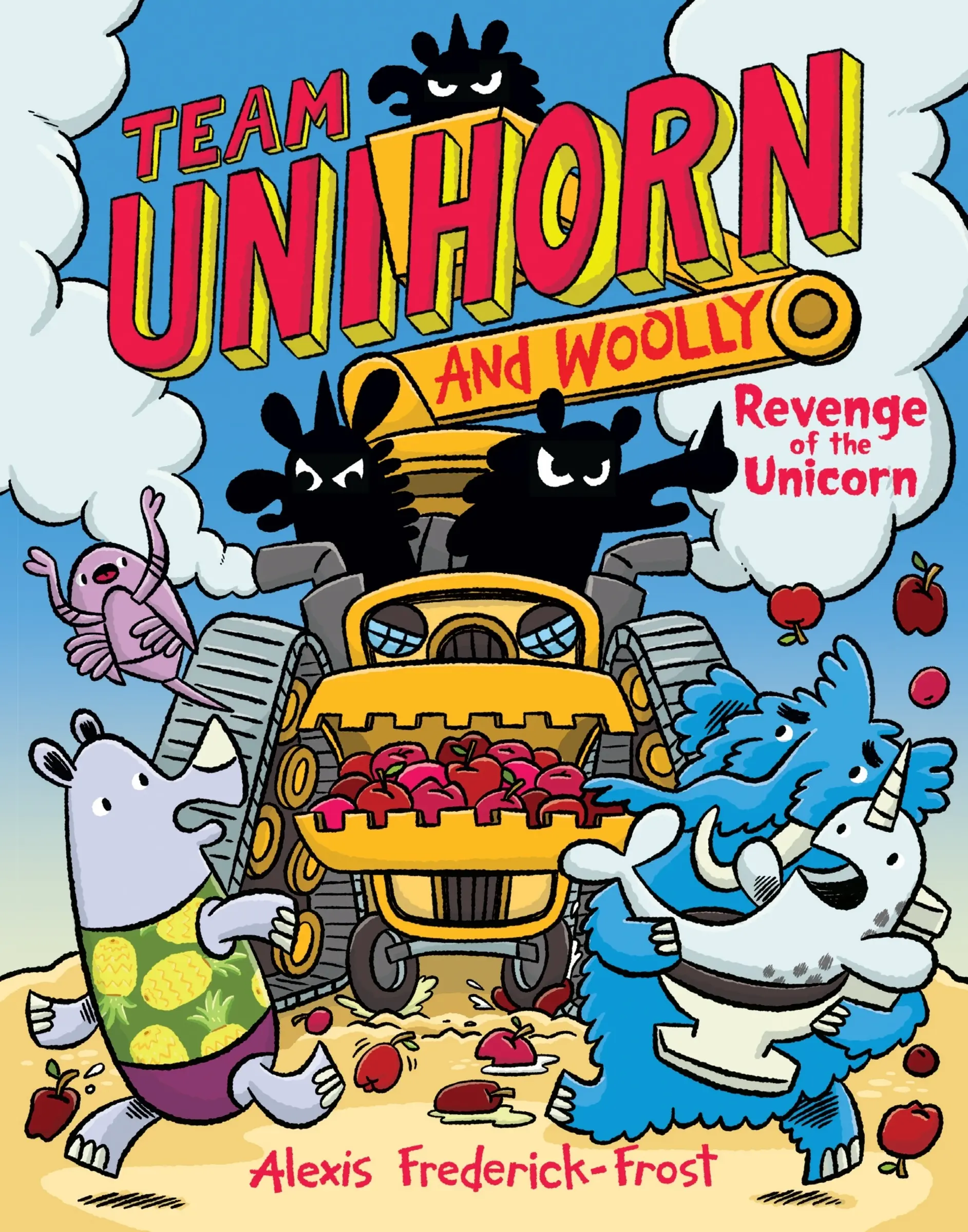 Team Unihorn and Woolly #2: Revenge of the Unicorn: A Graphic Novel (Team Unihorn and Woolly: Volume Number 2) by Alexis Frederick-Frost||Alexis Frederick-Frost [Hardback Book]