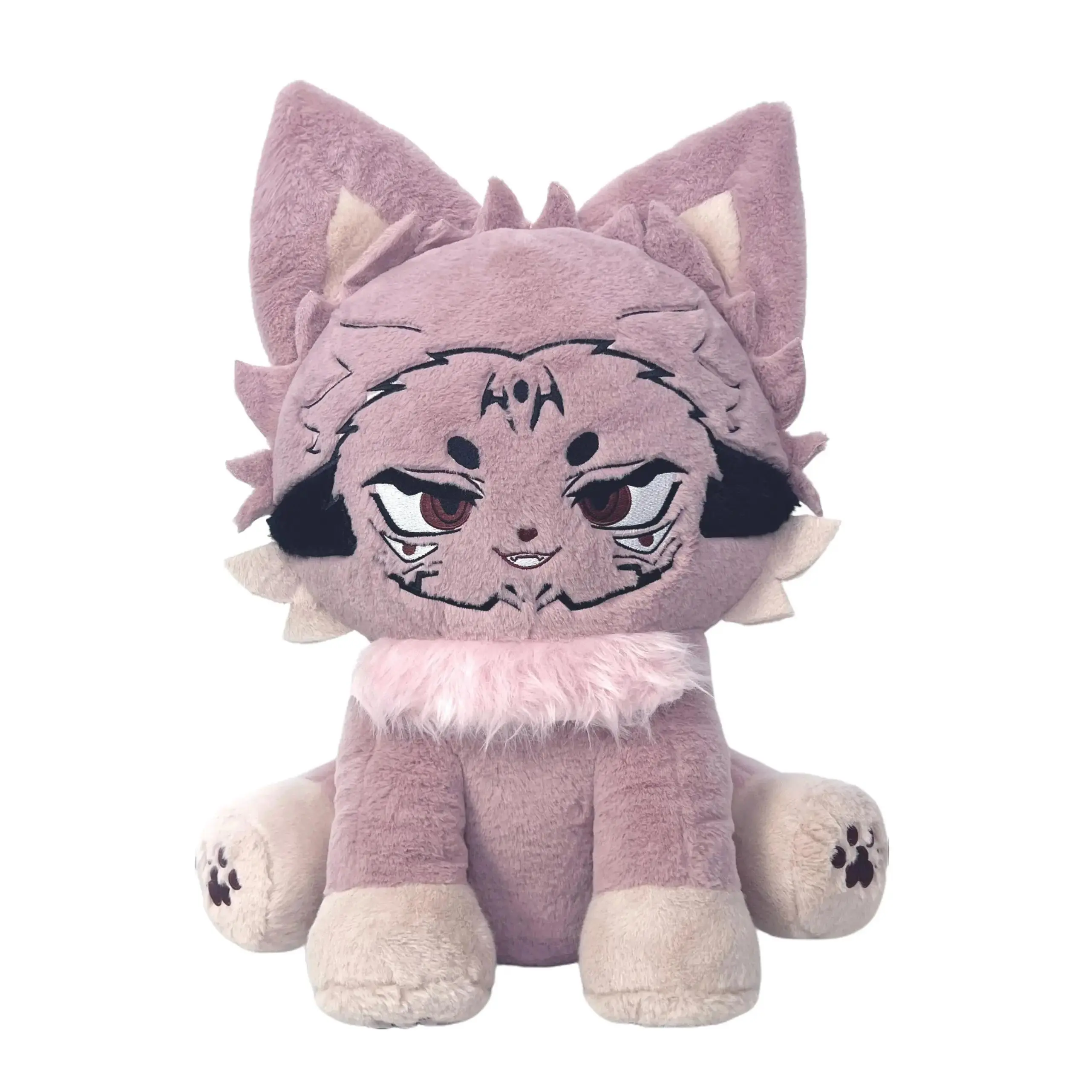 PLUSHSHOP 17in Cute Sukumeow Cuddly Stuffed Animal - Super Soft Fluffy Whimsical Look Toy [RESTOCKED], Summervibes