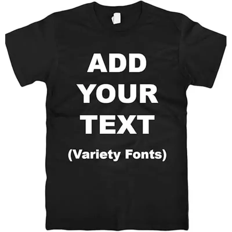 Unisex Ultra-Soft Cotton Short-Sleeve Tshirt - Custom Text-Adding Option, Sporty Casual Top for Adult Sports & Outdoor Activities, Sporty Sports Tops