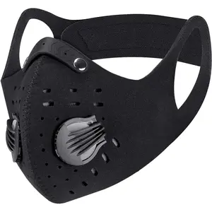 Dust Mouth  Cover Half    Protections Anti Dust  Mouth Riding Cover with Valve   Lightweight  Shield Outdoor Facial for Men and Women