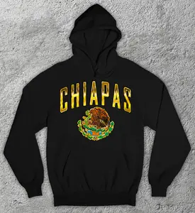 Gold State CHIAPAS Mexico Unisex Pullover Hoodie / T-Shirt. Limited Edition!