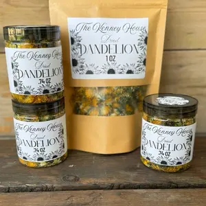 Dried Dandelion, Pesticide free, All Natural, Perfect for Humans for Tea, making Jelly, or for Animals, hamsters, guinea pigs, tortoises etc. Dry Vegetable Snack