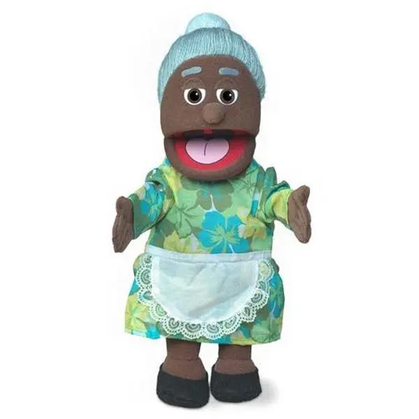 Granny, Grandma Puppet, Black (14")