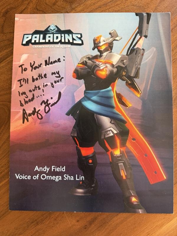 Autographed Prints - Choose one