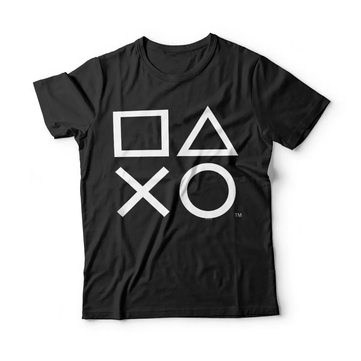 PlayStation PS5 Gamer Controller Icons in Classic White Tank Top Breathable Graphic Tee Peak Design Sweatshirt Hoodie