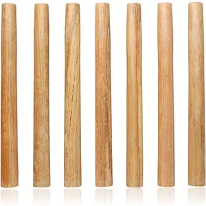 7 Pack Replacement Wood Hammer Handles, Easy to Install, Durable, Convenient and Safe to Use, Multifunctional Wood Hammer Handle Replacement