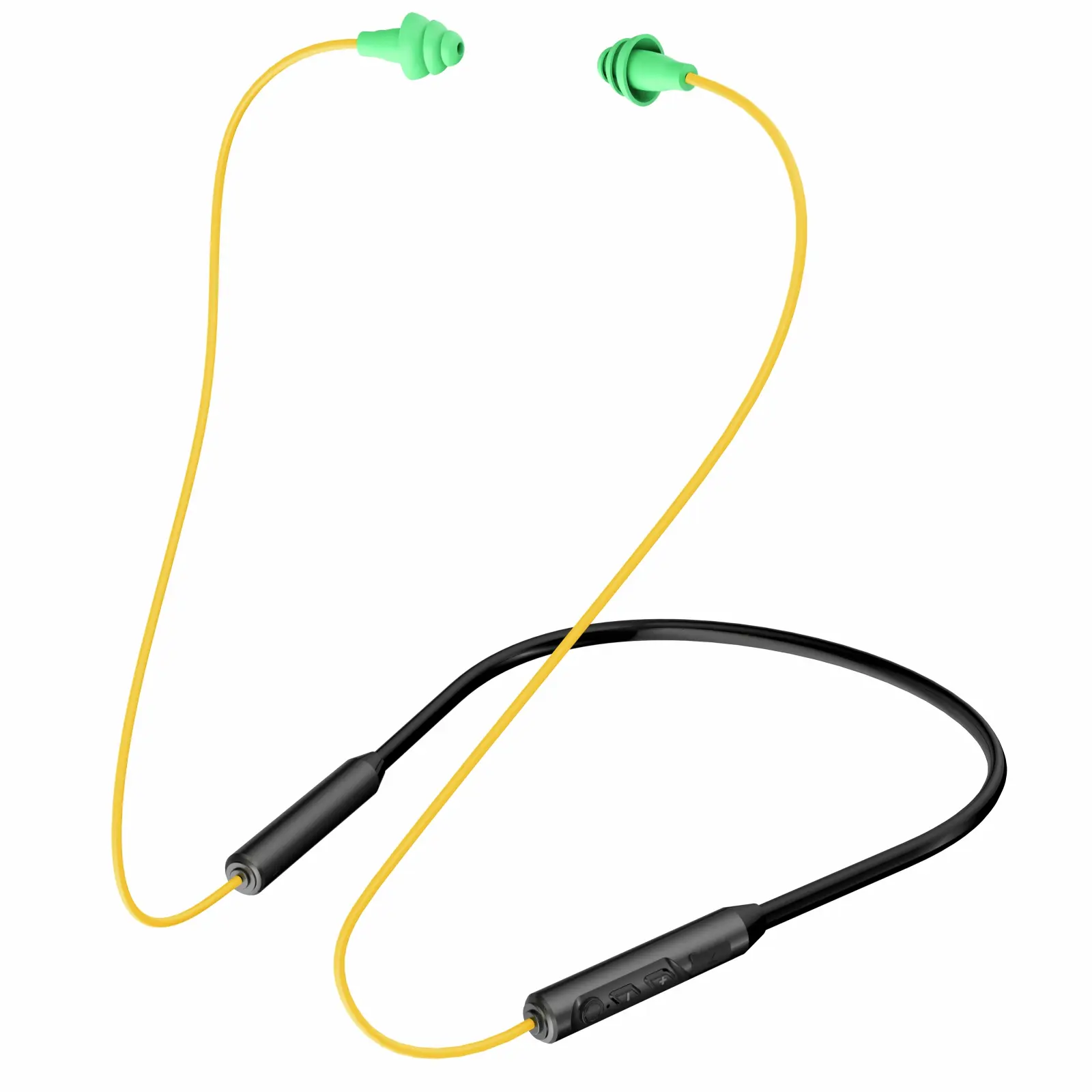 【Father's Day Gift】MIPEACE MI04 Earplug-Style Bluetooth Headphones | 29dB Noise Reduction, IPX5 Sweatproof, 19+ Hour Battery, Ideal for Mowing, Construction, Workshop, Industrial Jobsite