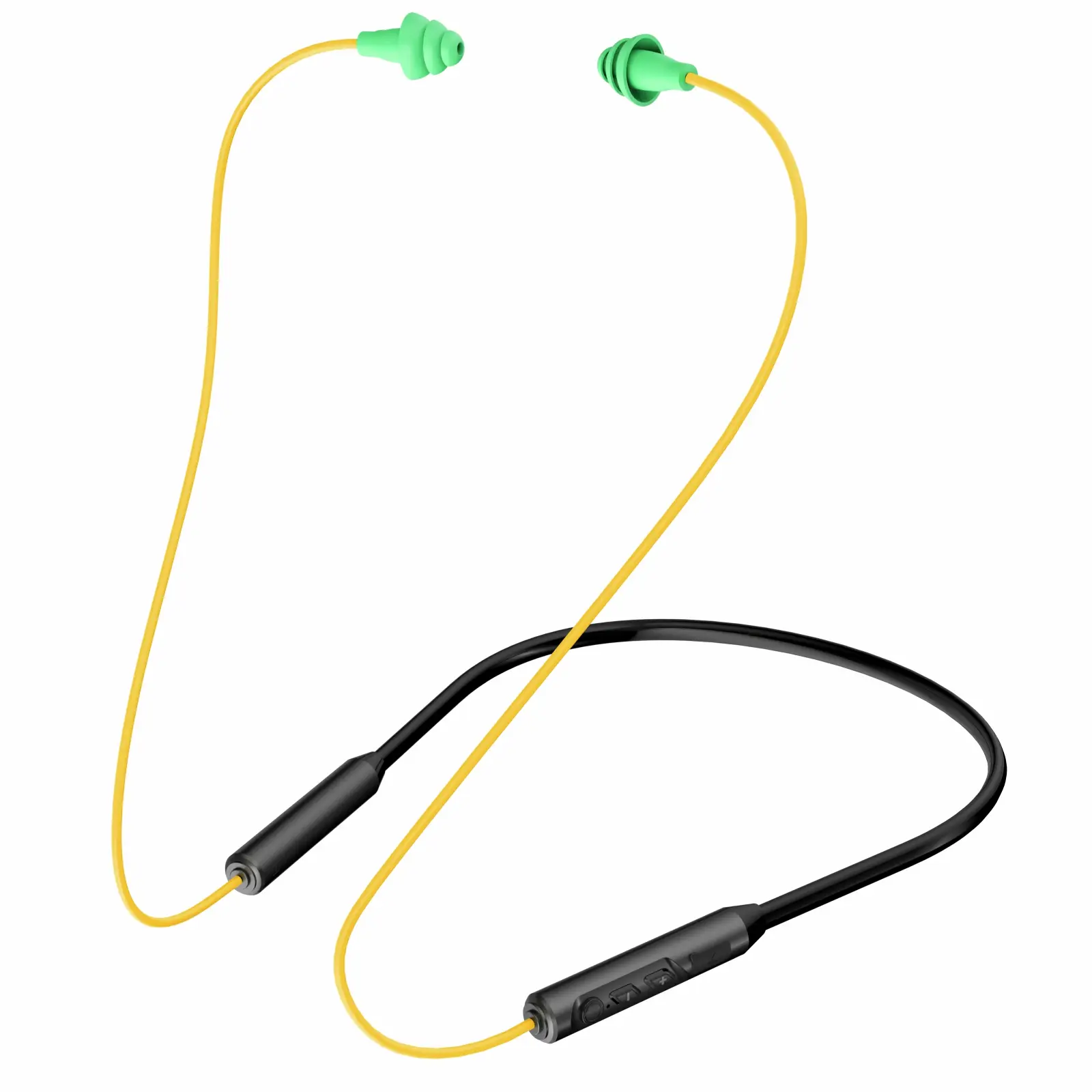MIPEACE MI04 Earplug-Style Bluetooth Headphones | 29dB Noise Reduction, IPX5 Sweatproof, 19+ Hour Battery, Ideal for Mowing, Construction, Workshop, I