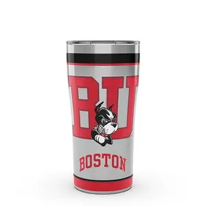 BU 20 oz. Stainless Steel Tervis Tumblers with Slider Lids