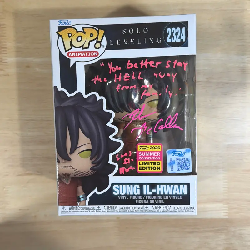 Funko Pop! Sung Il-Hwan #2324 Signed