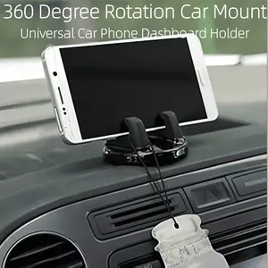 Rotating Car Phone Holder, Dashboard Mount Stand, Universal Multi-Function Car Navigation Bracket, Easy Installation, Convenient Design