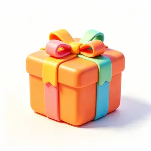 Orange Mystery Assembly Toy