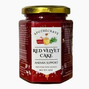 Red Velvet Cake ~ Anemia (Iron, Ferritin, Hemoglobin) Blood Builder Support Honey Maple Syrup