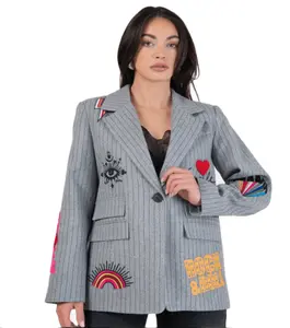 Amour Embroidered Blazer