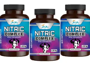 3 Pack Nitric Oxide 4000mg L-Arginine Citrulline Keto Muscle Pump Growth Pills 1