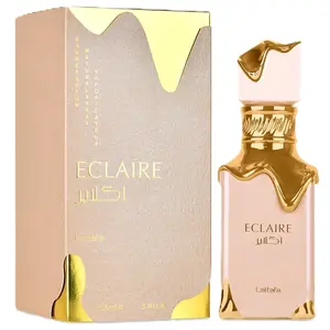 Lattafa Eclaire for Unisex Eau de Parfum Spray, 3.4 Ounce Perfume